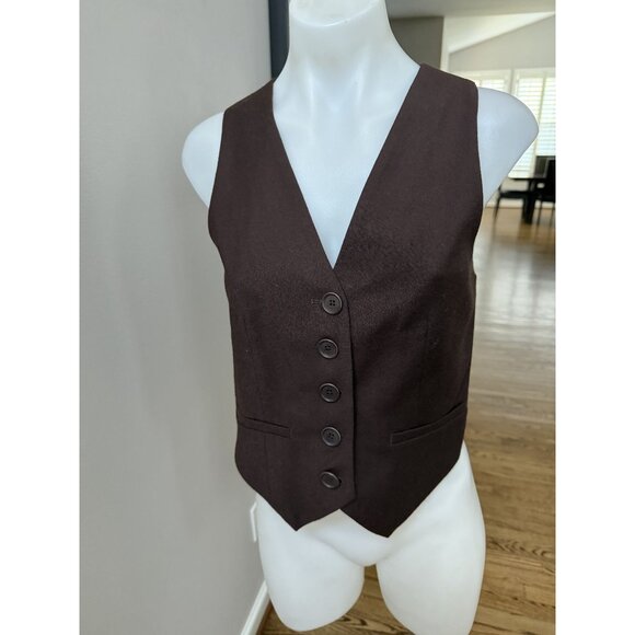 SIMKHAI Deb wool vest Size 2 - Picture 4 of 6